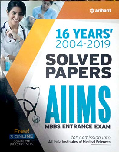 16 Years' Solved Papers AIIMS MBBS (Old Edition)