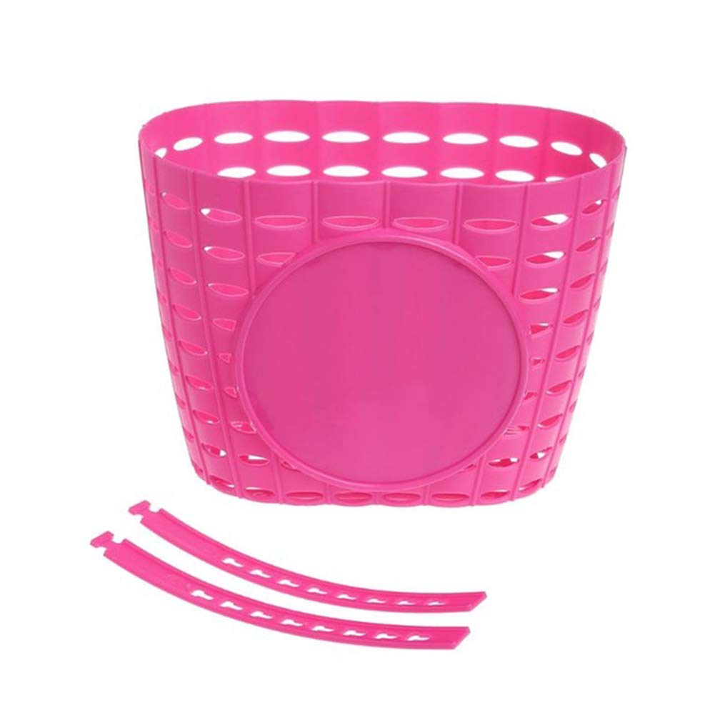 Panier Avant Pour Vélo – Plastique Noir 20x13x13 Cm, S’installe Sur Guidon, Pour Courses Et Balades