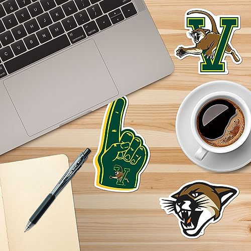 Image of University of Vermont 9ct Vinyl Large Deluxe Stickers Variety Pack - Laptop, Water Bottle, Scrapbooking, Tablet, Skateboard, Indoor /Outdoor - Set of 9