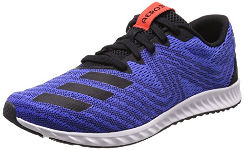 adidas Men's Aerobounce PR Training Shoes, Blue (Hi-res Blue/Core Black/Hi-res Red), 44