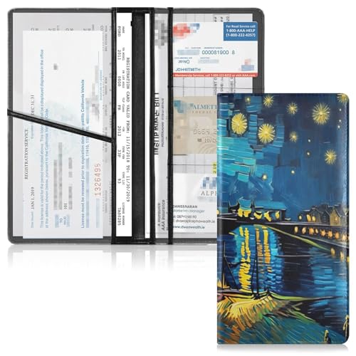 Porta Documentos para Auto Multicolor miniatura 2