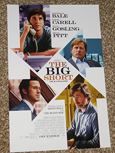 The Big Short 11x17 Inch Movie Poster