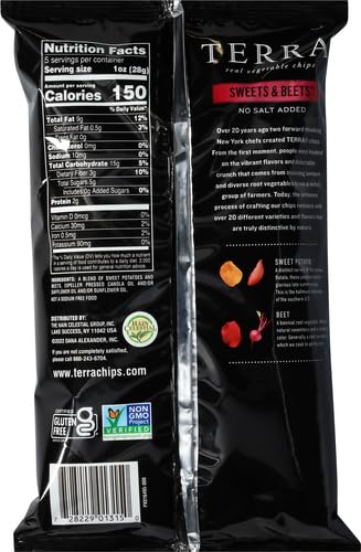 Miniatura 4 de Terra Sweets & Beets Chips, 6 Oz