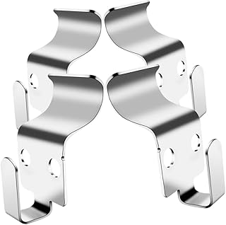 頑丈な壁フック、屋外に吊るすためのステンレス鋼のサイディングフック4個、物を吊るすための頑丈なビニール