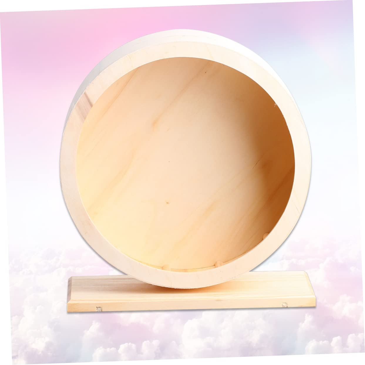 Angoily Roue De Course Silencieuse pour Hamster Et Cochon Grand Modèle avec Support pour Petits Animaux