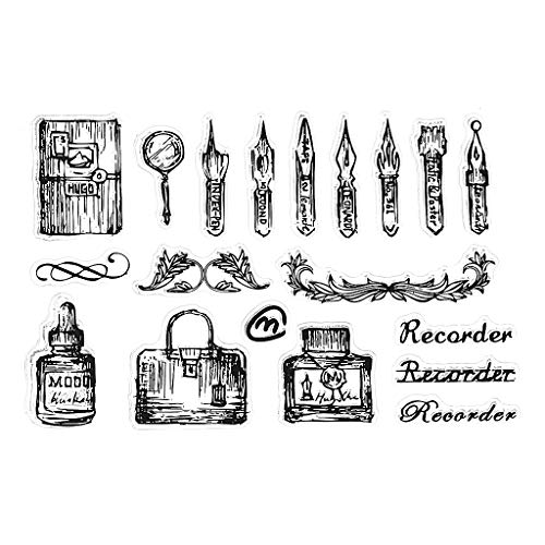 Lyguy Timbro Trasparente Sigillo, 1 Pezzo in