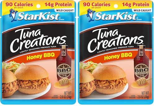 Image of StarKist Tuna Creations Honey BBQ , Single Serve Pouch, 2.6 oz (Pack of 2)
