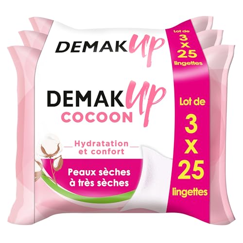 Demak'Up Cocoon Lingettes à démaquiller - Visage...
