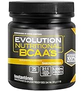 EVOLUTION Aminoácidos BCAA's, 500 GRS (Sabor Mango)