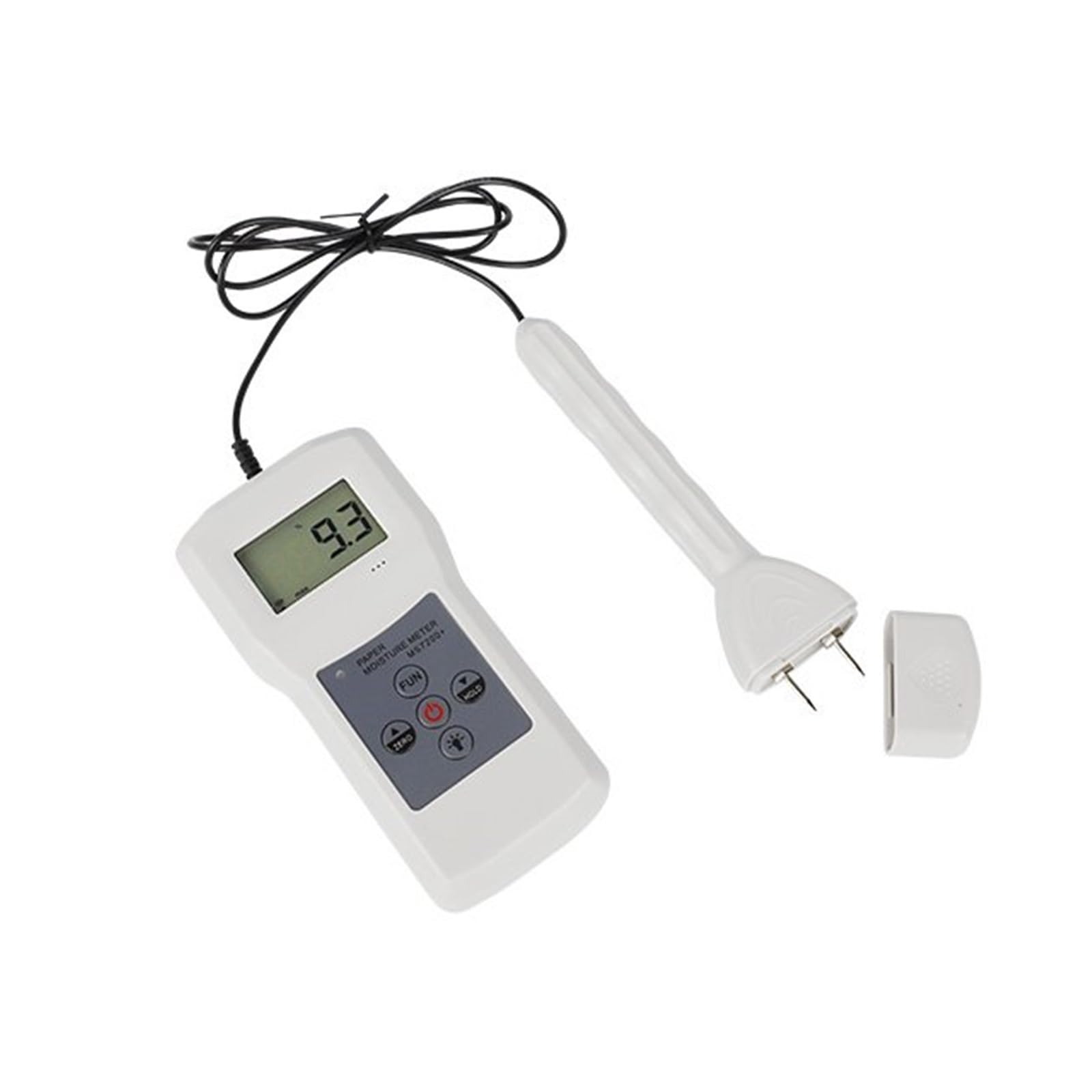 Ouhfcasn One Color Moisture Tester, Ms7200+ Paper Moisture Meter, Damp Tester For Paper Tube, Carton, Paper, Cardboard