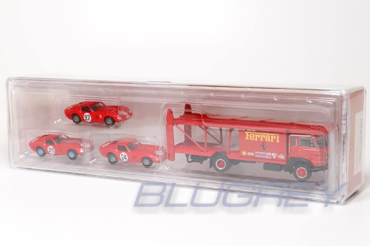 Amazon | ブレキナ 1/87 フェラーリ 250 GTO 3台 & フィアット 642