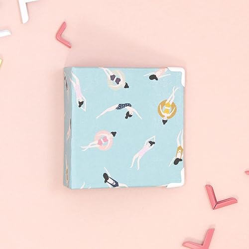 Miniatura 7 de Craftelier - Juego de 4 piezas de esquina de metal grandes para álbumes de recortes y otros proyectos de manualidades como álbumes, cuadernos,