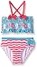 Pink Platinum Girls' Smocked Tankini Swimsuit