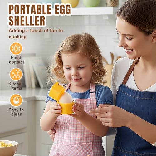 Handheld Egg Opener for Hard Boiled