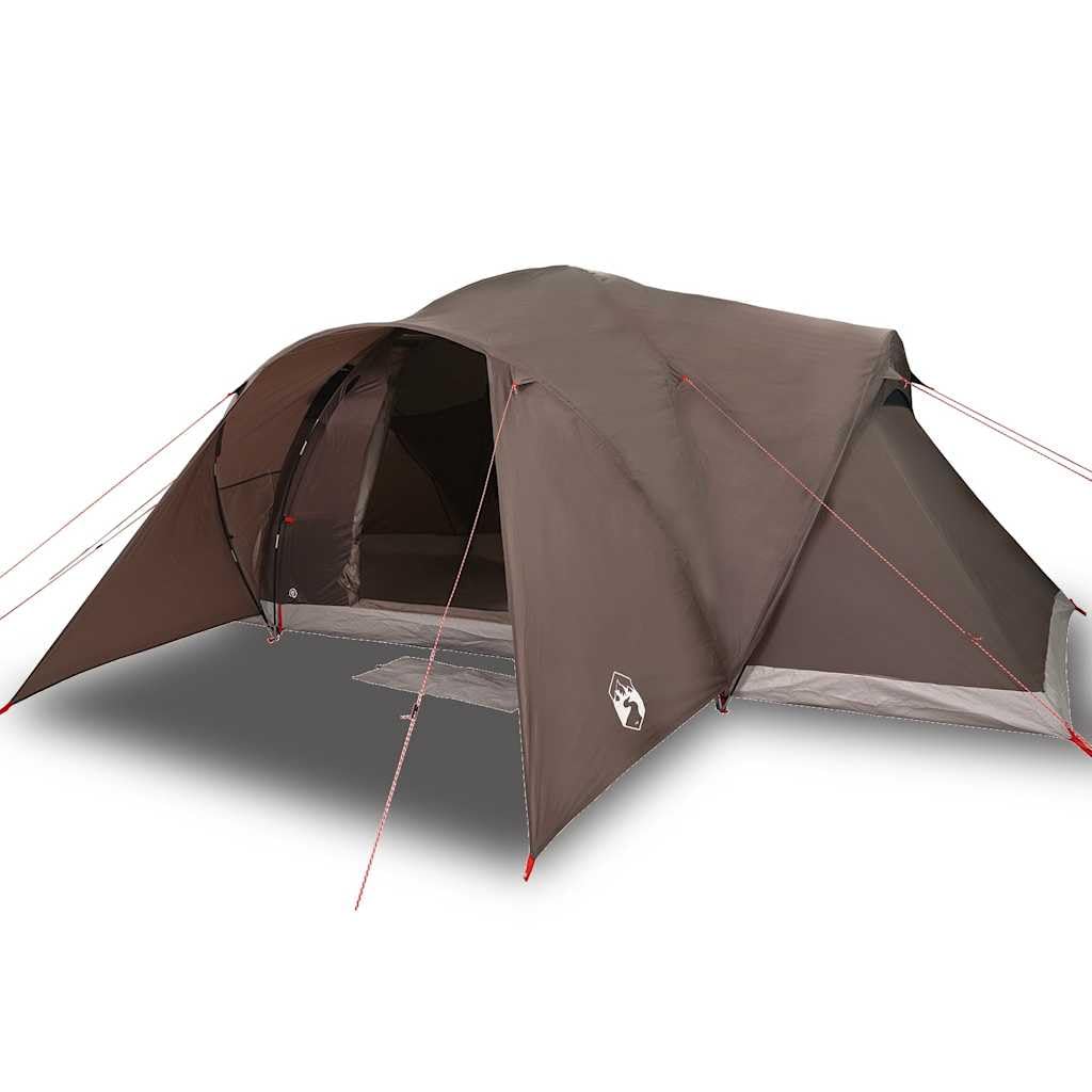 Genérico Tienda de campaña Familiar iglú 6 Personas Impermeable marrón,Deportes,Actividades al Aire Libre,Camping y Senderismo,Tiendas de campaña-4009471