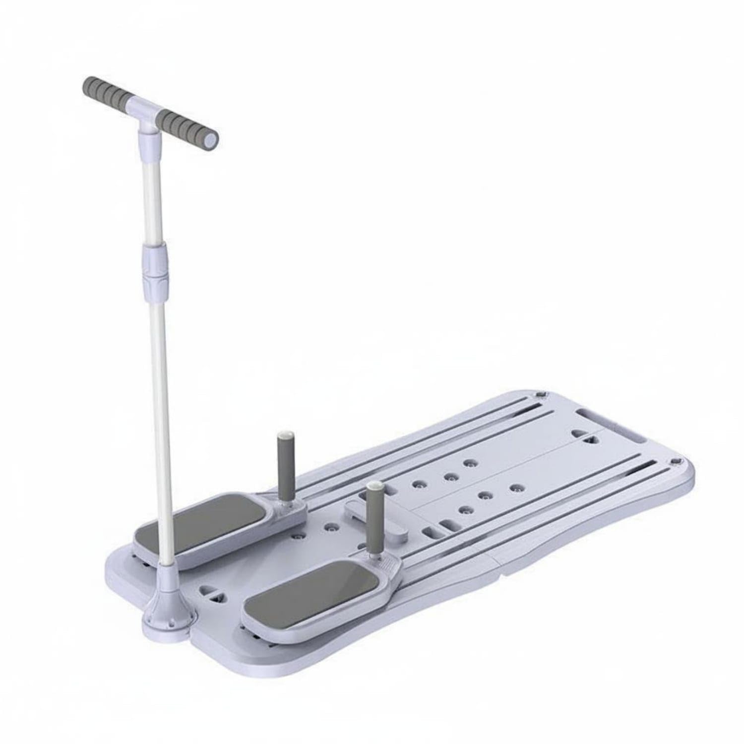 Split Ski Exercise Device Multifunction Indoor Ski Exercise Machine Balance Training Fitness Equipment for Women, Lavender-image-45