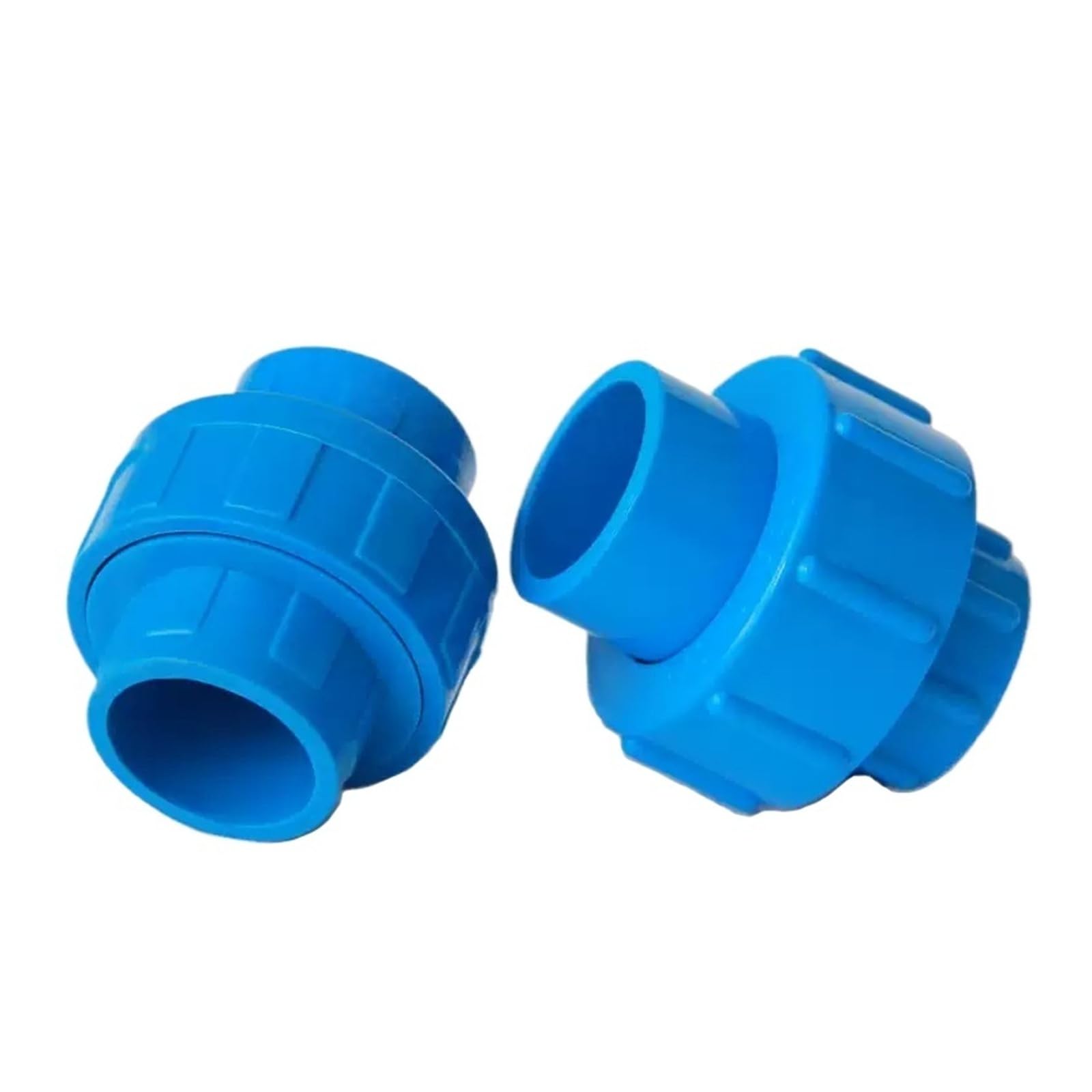 1 pz blu 20/25/32/40/50/63/75/90/110 mm PVC unione connettore tubo acqua acquario giunzioni raccordi irrigazione giardino(1 PCS,90mm)