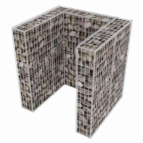 Cadre gabion avec fil de 3,5 mm et couvercle supérieur de protection - 4