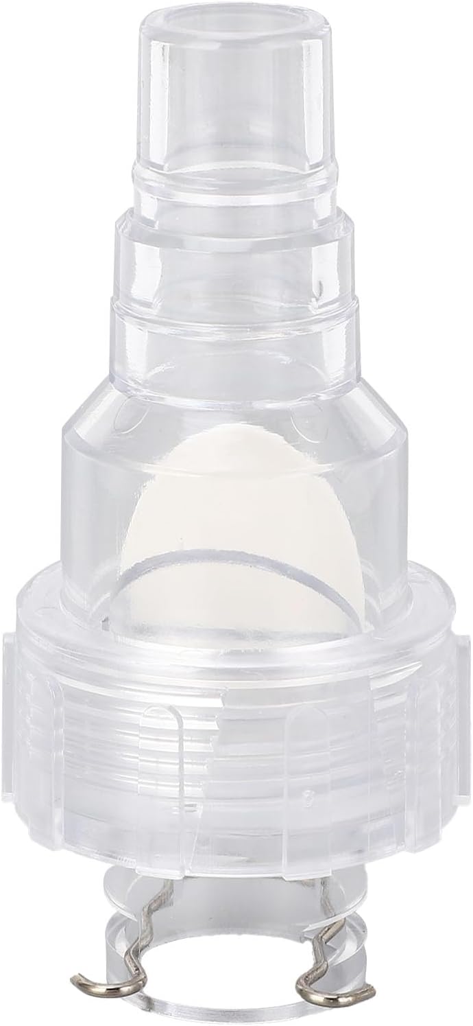 Condensate Drain Pipe Check Valve, PC Material Slow Closing Check Valve for Central AC Wall Mounted AC and Cabinet, with DN25 Nominal Diameter and 1.23MPa Pressure
