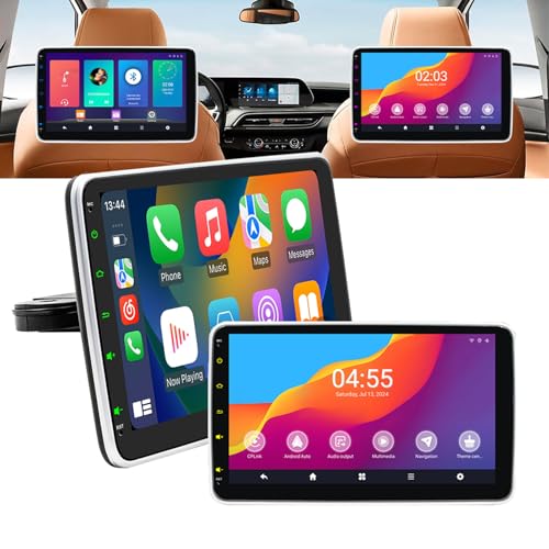 Pantalla para automóvil de 10.1" con CarPlay para viajar en familia