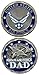 U.S. Air Force Proud Air Force Dad Challenge Coin