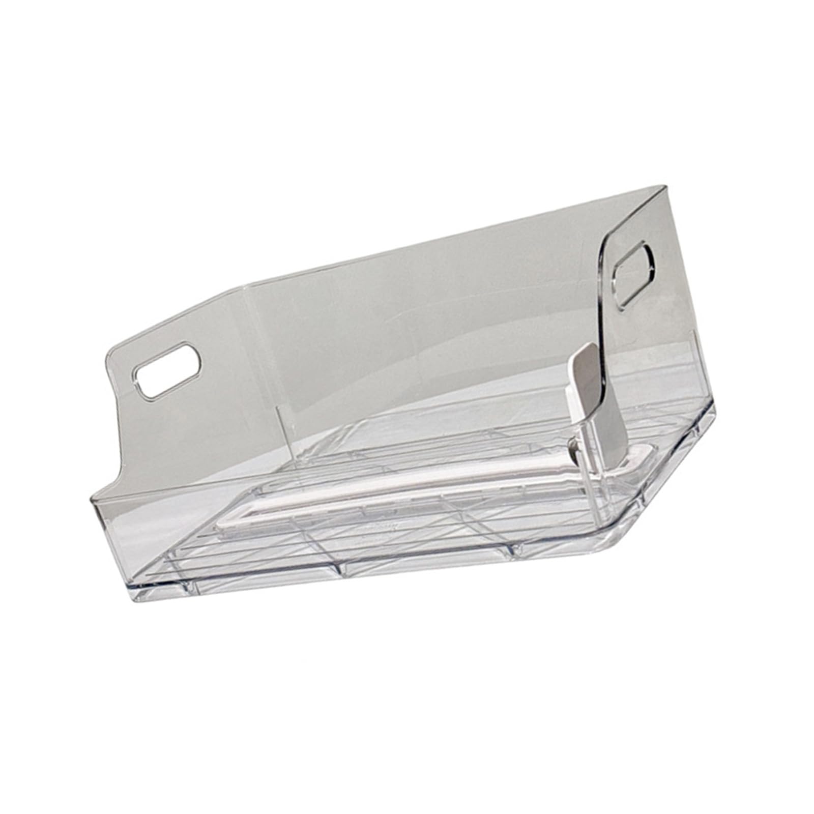 Space Saving Desktop Book Organiser Clear Acrylic Bookend Heavy Duty Book for Magazines Document Notebook Album Space Save