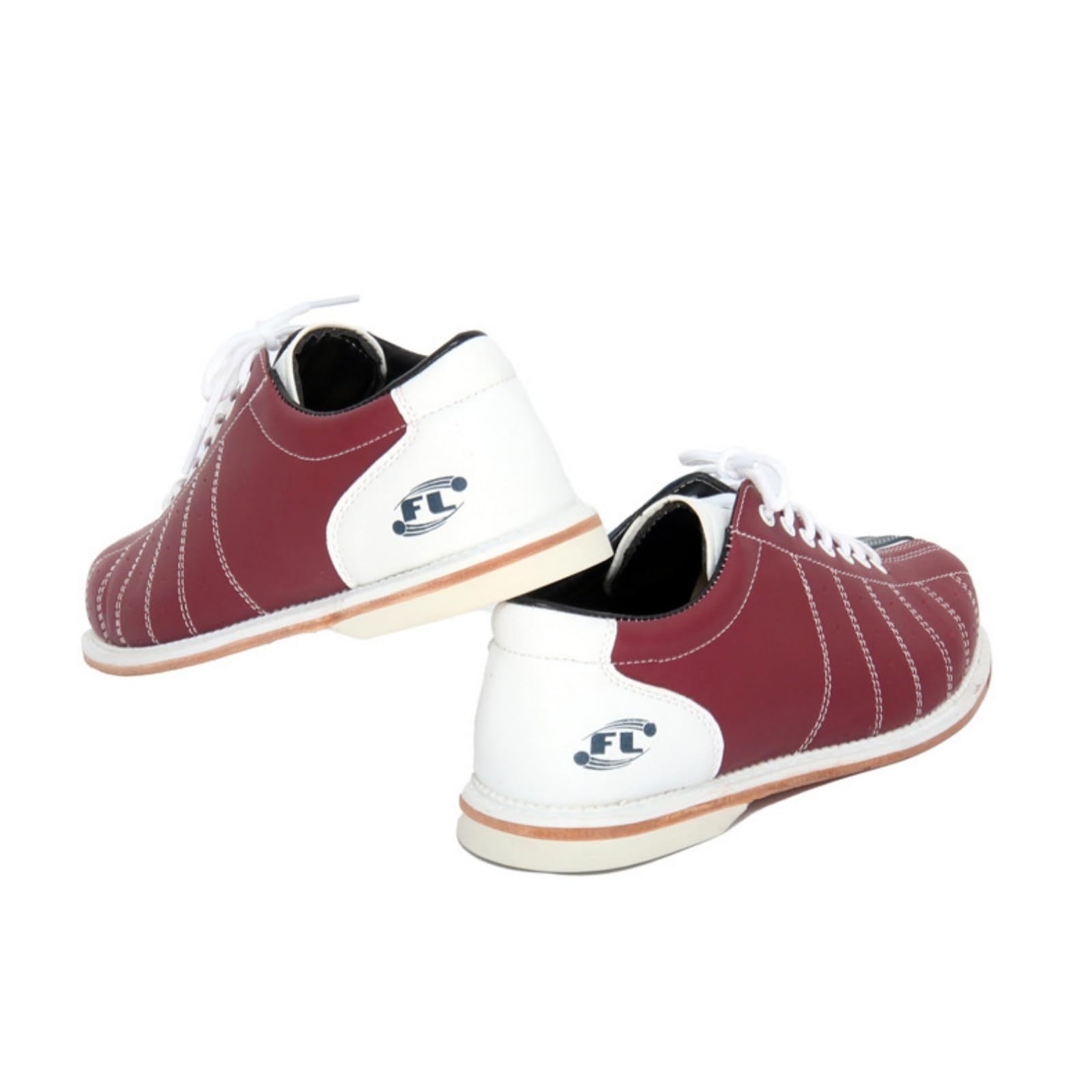 JiuQing Bowlingschuhe Für Herren Mit Schnürung Gleitsohle Für Links Und Rechtshänder Obermaterial Aus Leder Leicht Für Jugendliche Anfänger
