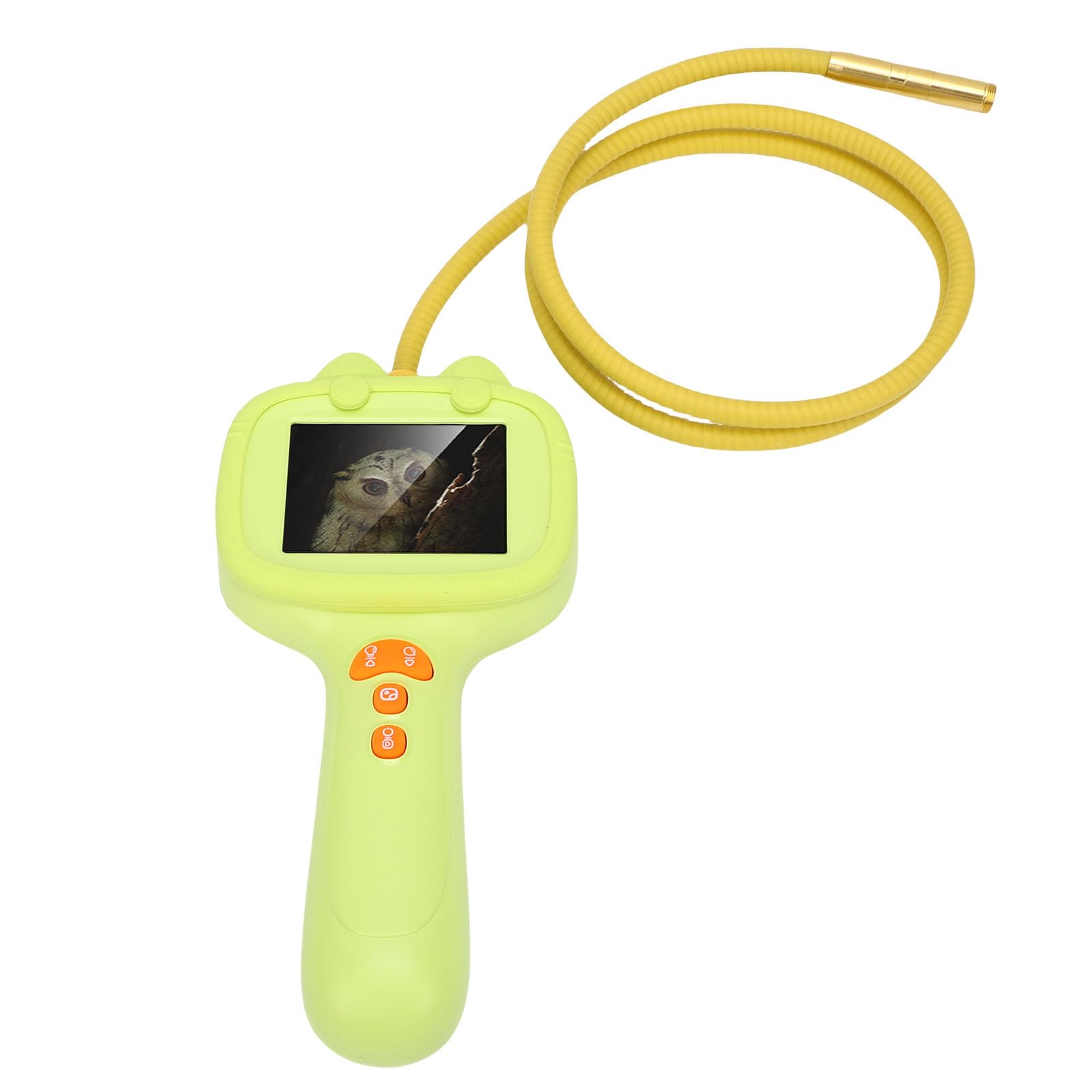 Annadue Periscopio per Bambini, Schermo da 2,4 Pollici Fotocamera Snake da 2 MP HD con Tubo Flessibile Leggero, Giocattolo Educativo Scientifico per Esplorazione all'aperto di Ragazze dei Ragazzi