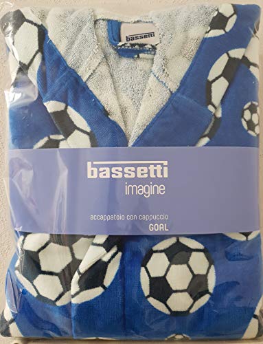 Bassetti Accappatoio Baby Bambino Goal con