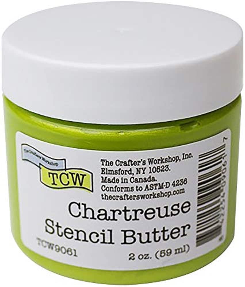 Crafters Workshop Chartreuse Stencil Butter 2OZ
