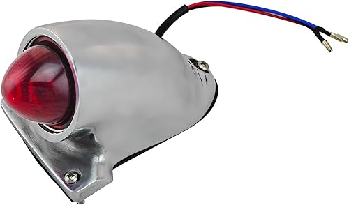 Miniatura 7 de FATECIM Vintage Sparto - Lámpara trasera de freno para motocicleta, universal, para Harley, Chopper, Bobber
