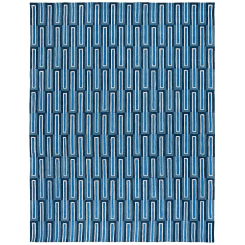 Image of Hand Tufted Wool Carpets Anti Shedding Rug Modern Carpets for Living Room Size 8x10 Feet