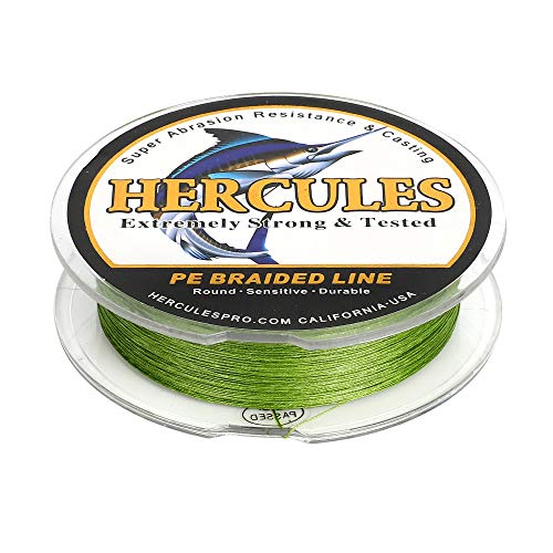 Hercules Super Cast 100M 109 Yards Braided Fishing Line 80 LB Test for Saltwater Freshwater PE Braid Fish Lines Superline 8 Strands - Image 4