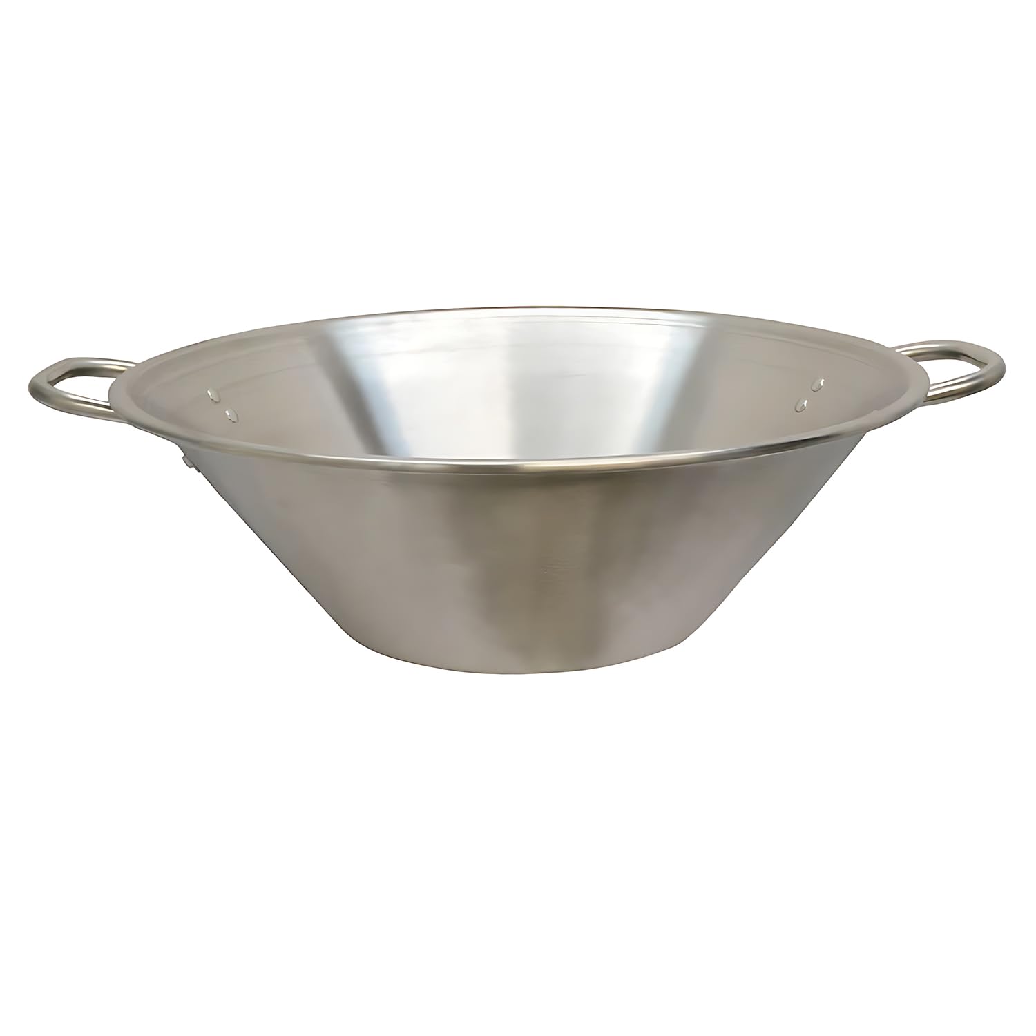 New 22.5 Inch Carnitas Cazo Caso Stainless Steel Para Pot Pan Wok Gas Stove Burner Cook Grande Comal Heavy Duty 22.5