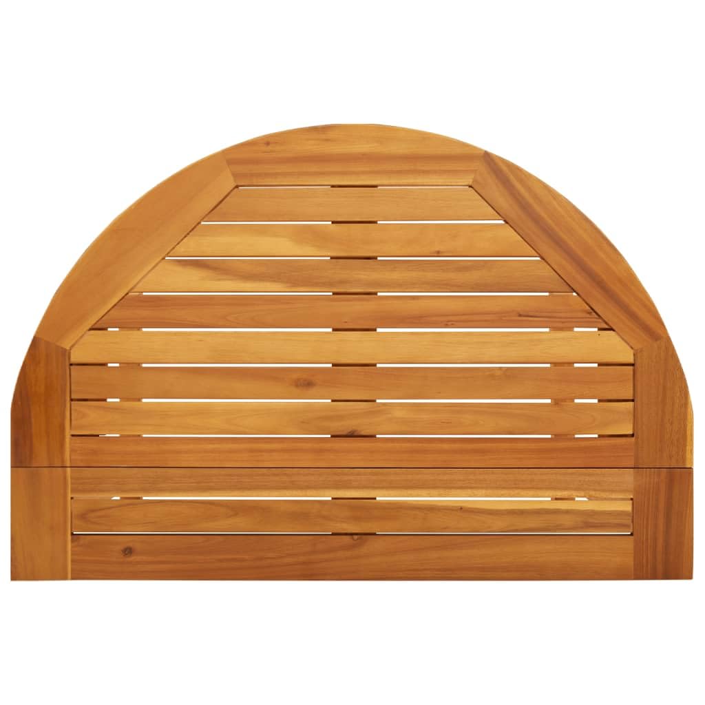 vidaXL Table Pliable de Balcon 90x60x72 cm Bois d'acacia Solide