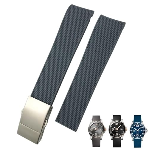 [BANDKIT] 21mm ���v�o���h�AHydroconquest L3 780 781 782 841 �h���V���R���X�g���b�v�p(Gray)