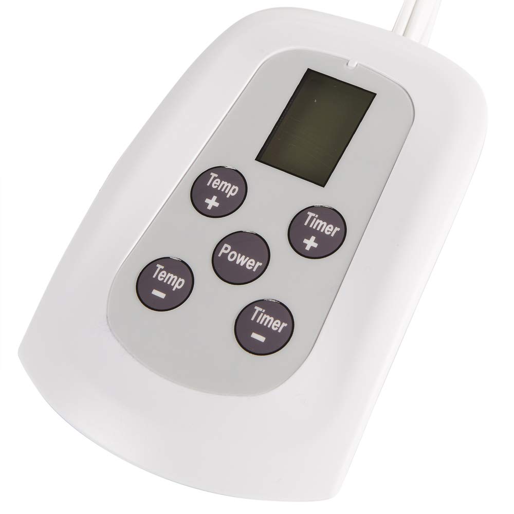 Westerly Full Size Microplush Electric Heated Blanket Tan