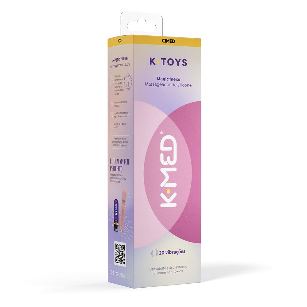 K-Med K-Toys Magic Mexe 20 Modos de Vibração | Amazon.com.br