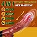 Thrusting Dildo Vibrator Sex Toys, 9.8
