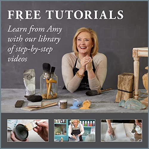 AMY HOWARD AT HOME - One Hour Miracle Paint - Water-Based Enamel - Scrubbable Eggshell Finish - All In One - No Stripping, Sanding, or Priming - 32 OZ - Button-Down Blue