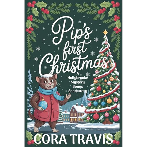 Pip’s First Christmas Audiolibro Por Cora Travis arte de portada