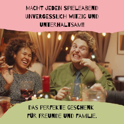 GUESS WHAT?! - Das Ratespiel für schnelle Köpfe! Begriffe erraten & Pantomime Spiel | Gesellschaftsspiel perfekt für lustigen Spieleabend mit Freunden & Familie – Bild 7