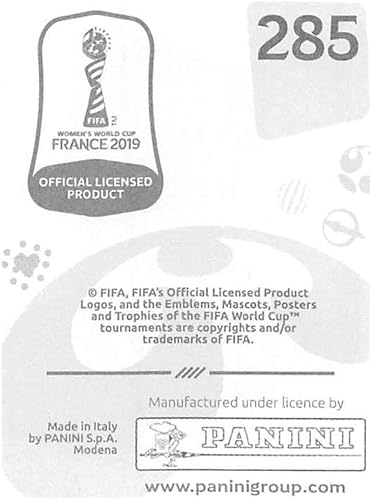 Miniatura 2 de 2019 Panini FIFA Women's World Cup France Album Stickers (Individual Sticker Only) Soccer #285 Fiona Brown Scotland 2 Inch by 2 12 Inch Collectible