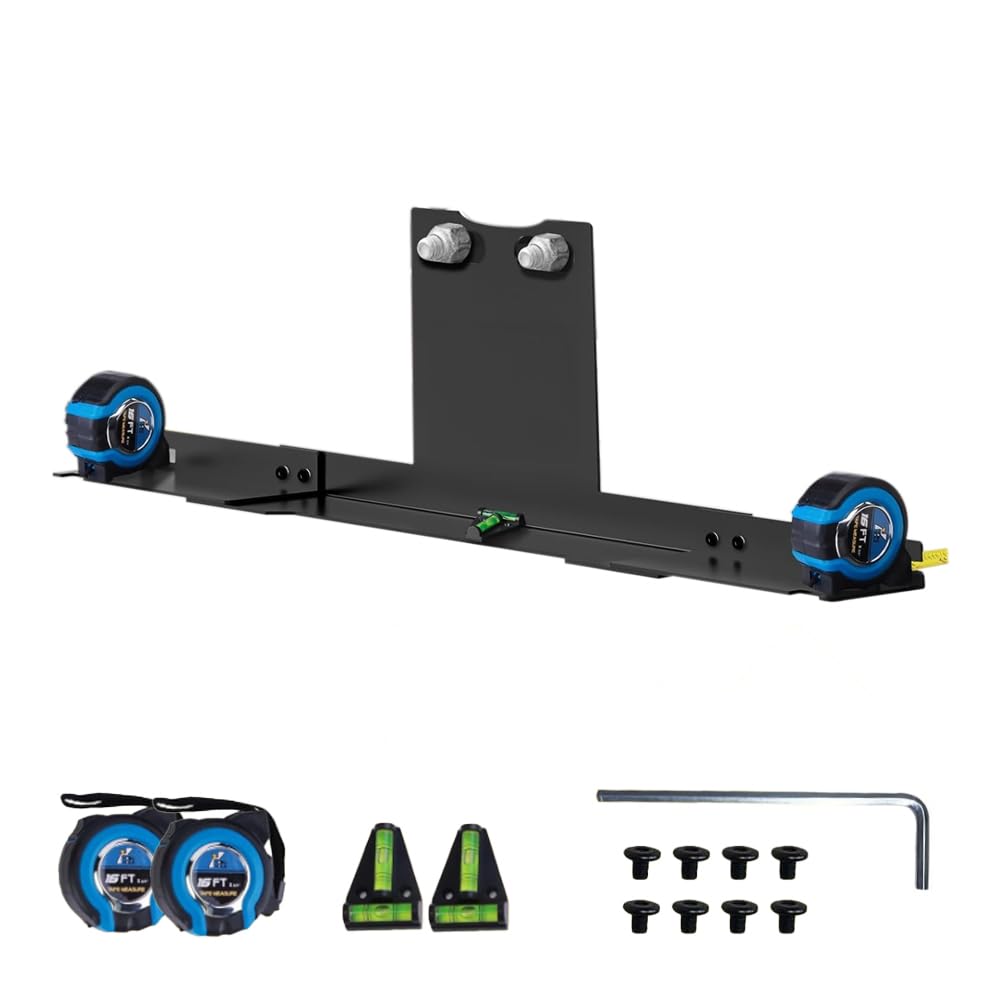 LVPETALIZE Wheel Alignment Tool,Upgraded Heavy Duty Toe Alignment Plates,No Caliper Removal Needed,Collapsible Toe Alignment Tool Plates for Car/Trucks/SUVs,2 Tool Plate