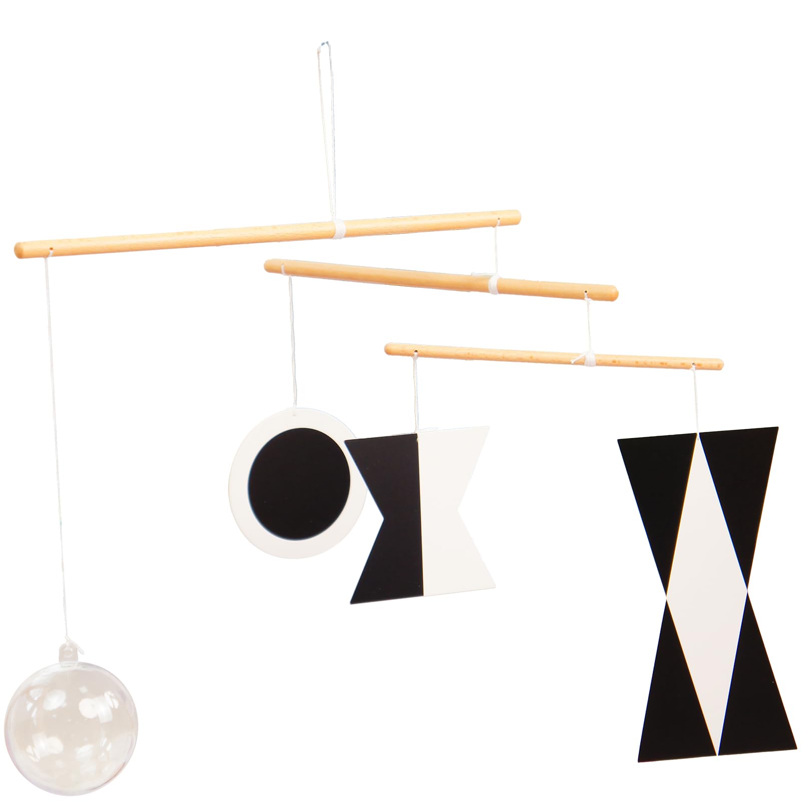 Purgano Munari Mobile, Montessori-Mobile, Babyspielzeug, Wickelspielzeug, Visuelle Verfolgung, Neugeborenen-Spielzeug