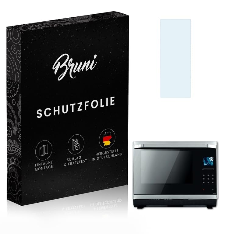 Bruni Screen Protector compatible with Panasonic NN-CS894S Protector Film, crystal clear Protective Film (2X)