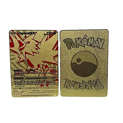 Buy Zapdos GX Card (Custom Gold Metal Card) at Ubuy Colombia