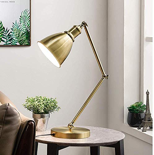 Lampe de bureau E27 télécommandable à intensité pour lecture saine