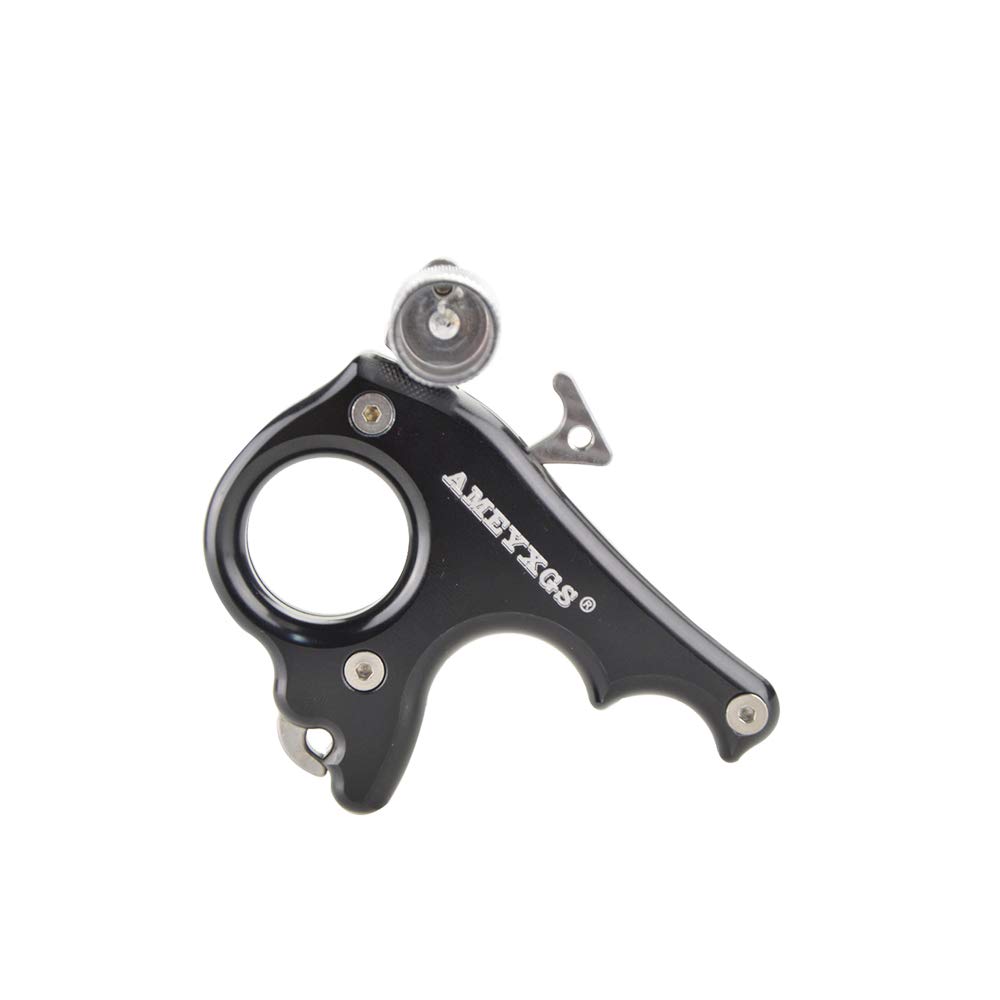 AMEYXGS Tiro con Arco 3 Dedos Realease Aid Ayuda de Liberación del Arco Compuesto Arco Disparador de Pulgar Arco Thumb Trigger