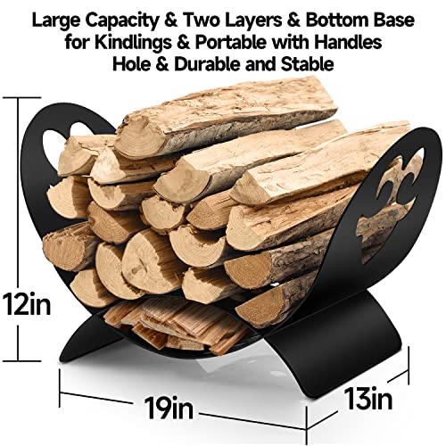 Catálogo para Comprar On-line Cestas de leña - 5 favoritos. 2 Cestas de leña marca AMAGABELI GARDEN & HOME (2)